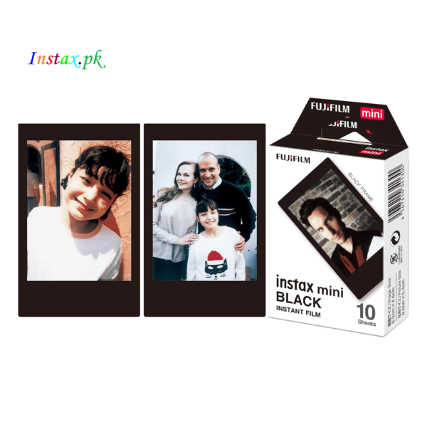 Instax Mini Black Film 10 Sheets - Image 3