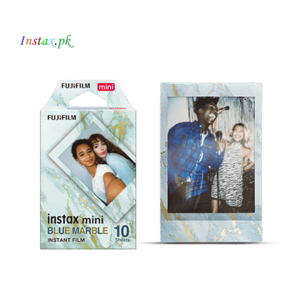Instax Mini Blue Marble Instant Film