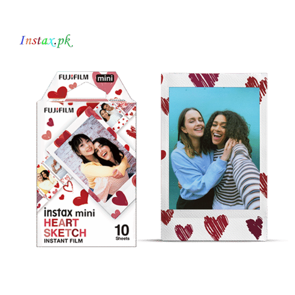 Instax Mini Heart Sketh Instant Film