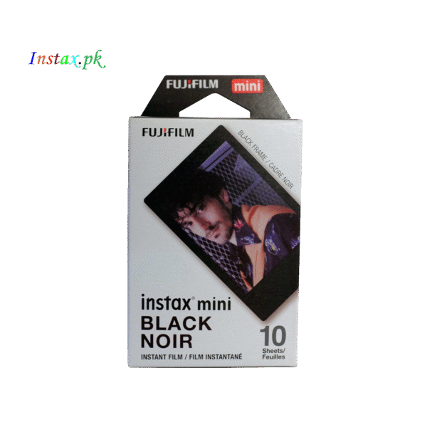 Instax Mini Black NOIR Instant Film (10 Sheets)