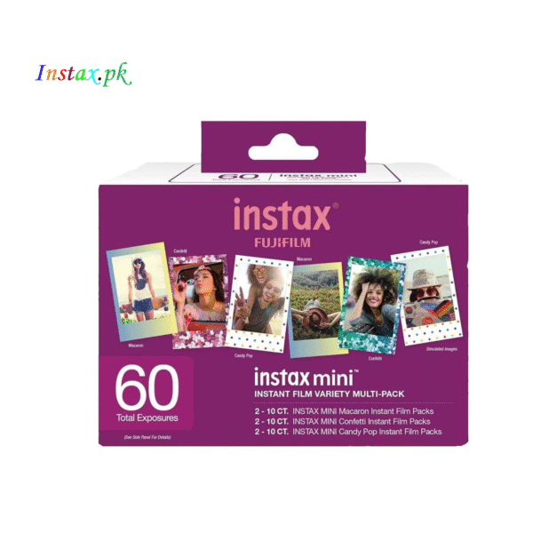 Instax Mini Variety Film Value Pack Instant Film (60 Sheets)