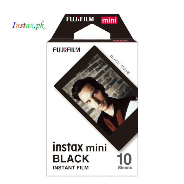 Instax Mini Black Film 10 Sheets