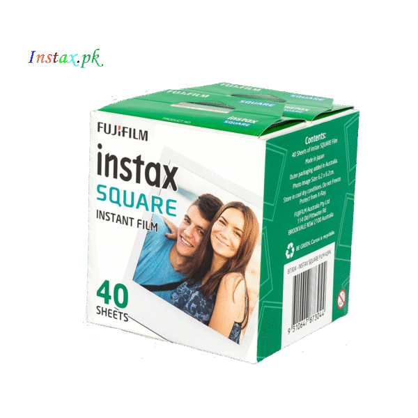 Instax Mini Square Instant Film (40 Sheets)